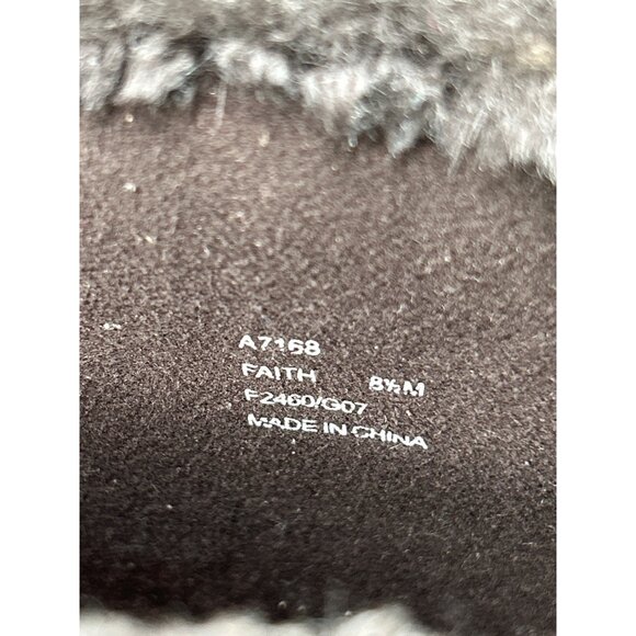 Coach Faith Brown Signature Fur-Lined Winter Boots Womens Size 8.5 - Picture 9 of 10